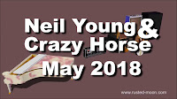 Neil Young & Crazy Horse Tour Equipment May 2018