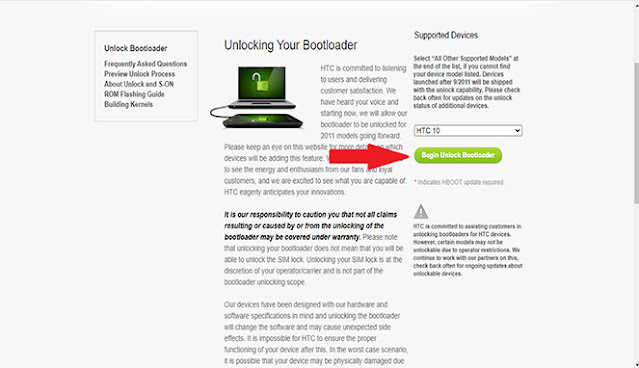 Cara Unlock Bootloader HTC U11 Terbaru Dengan Sangat Mudah #4