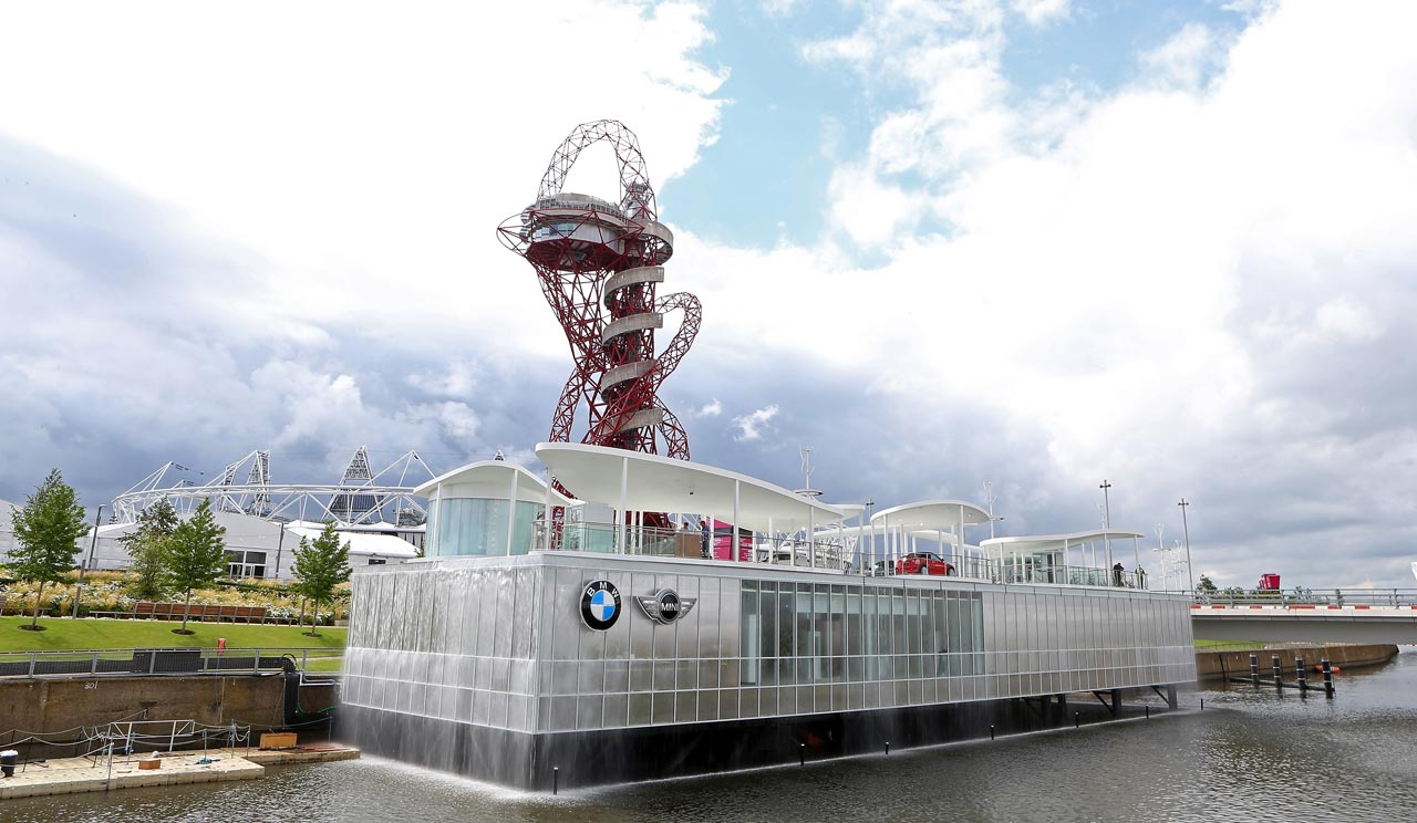 The Bmw Olympic Park Pavilion