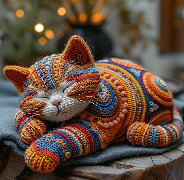 crochet cat