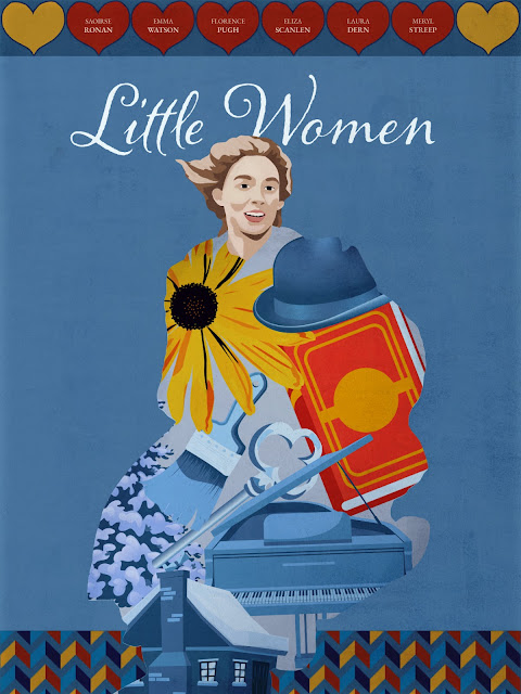 Shutterstock Celebrates Oscar-Nominated Films With Reimagined Movie Posters - "Little Women" Poster by Alex Clem