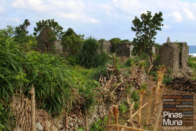 Vegetable Gardens in between Stone House Ruins in Song-Song, Uyugan, Batanes