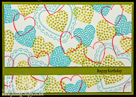 Hearts a Flutter Birthday Card by Stampin' Up! Demonstrator Bekka Prideaux - check her blog for more ideas with this stamp set