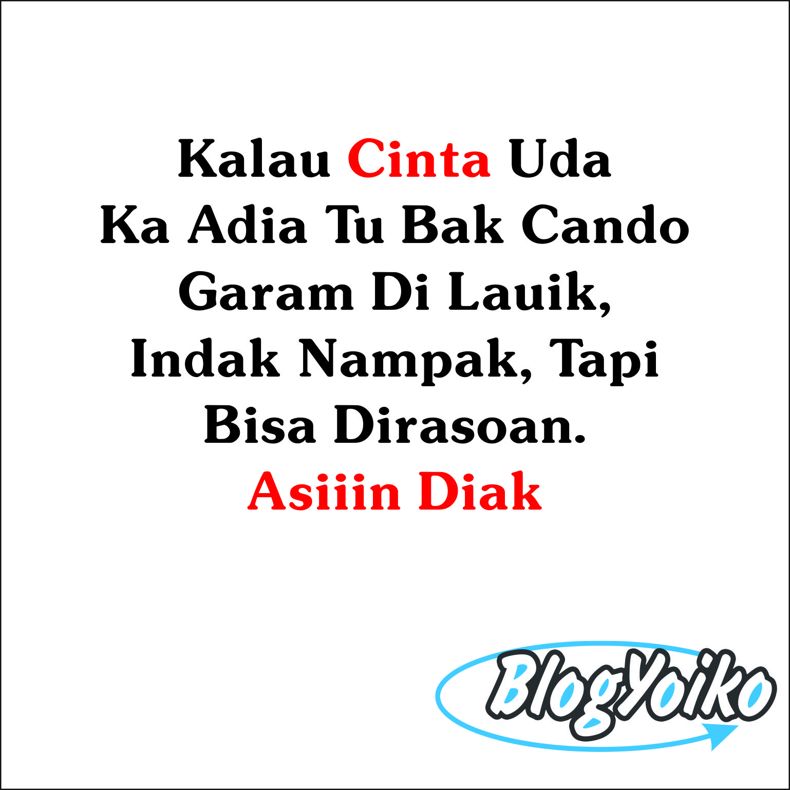 DP BBM Gambar Kata Kata Cinta Bahasa Minang Blog Yoiko