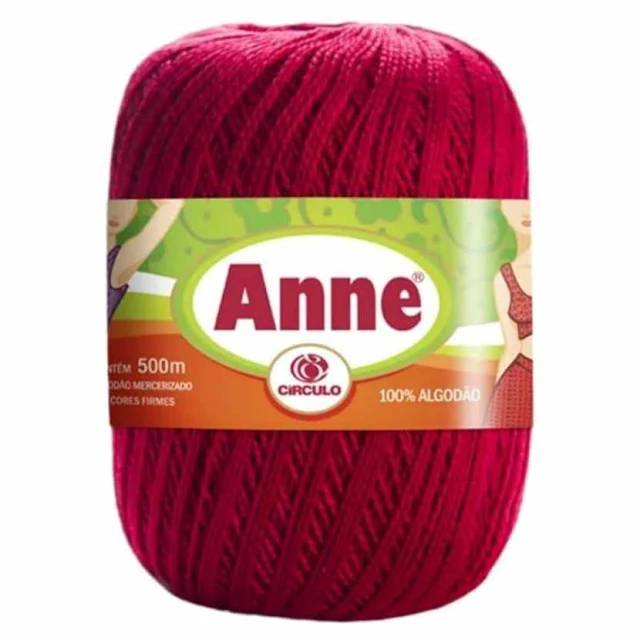 Linha de crochê Anne