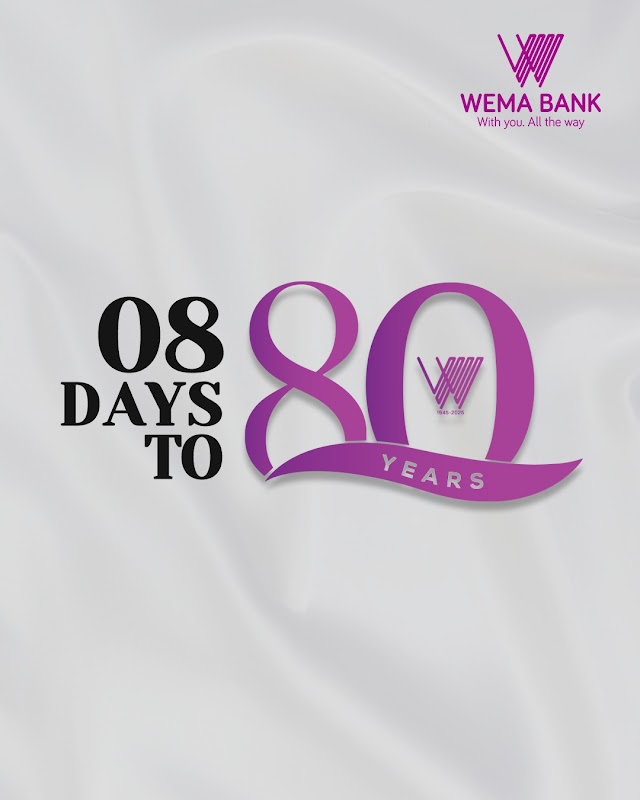 Anticipation Builds As Wema Bank Clocks 80 In 8 Days.