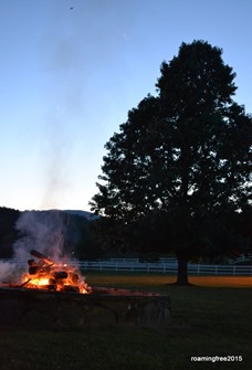A beautiful fire!