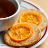 Five-Spice Cookies with Candied Oranges