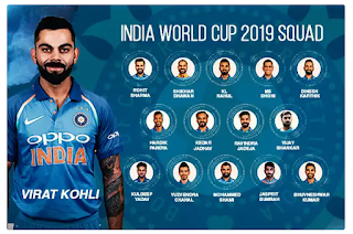 India's World Cup squad in included Karthik, Vijay Shankar