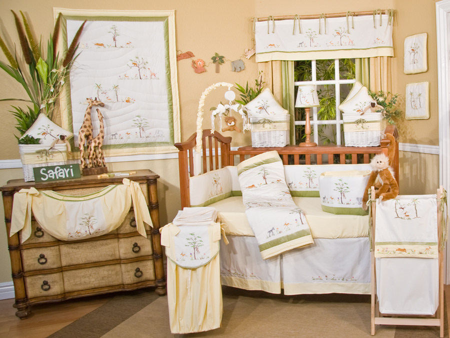 Baby Crib Bedding Neutral: I Don't Want The African Theme