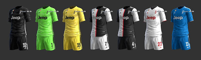 Pes 2013 Juventus 2019 2020 Full Kits Kazemario Evolution