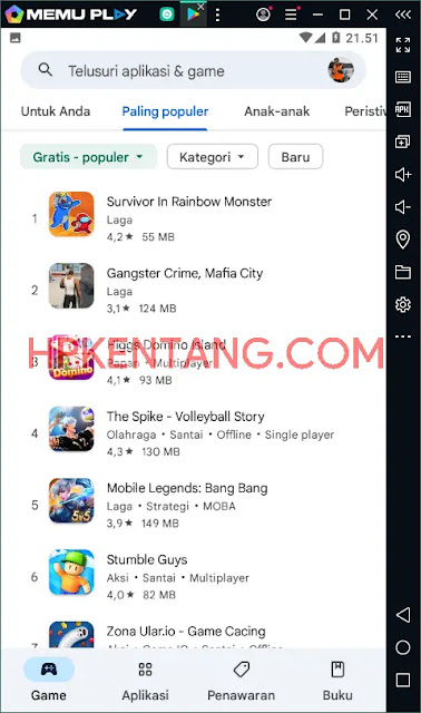 Cara Mendownload Game Di Laptop Melalui Play Store