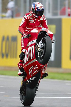 MotoGP crown on 2007,