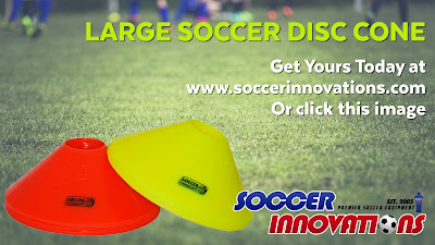 Large Soccer Disc Cone