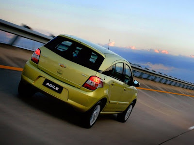 2010 Chevrolet Agile Rear Angle View