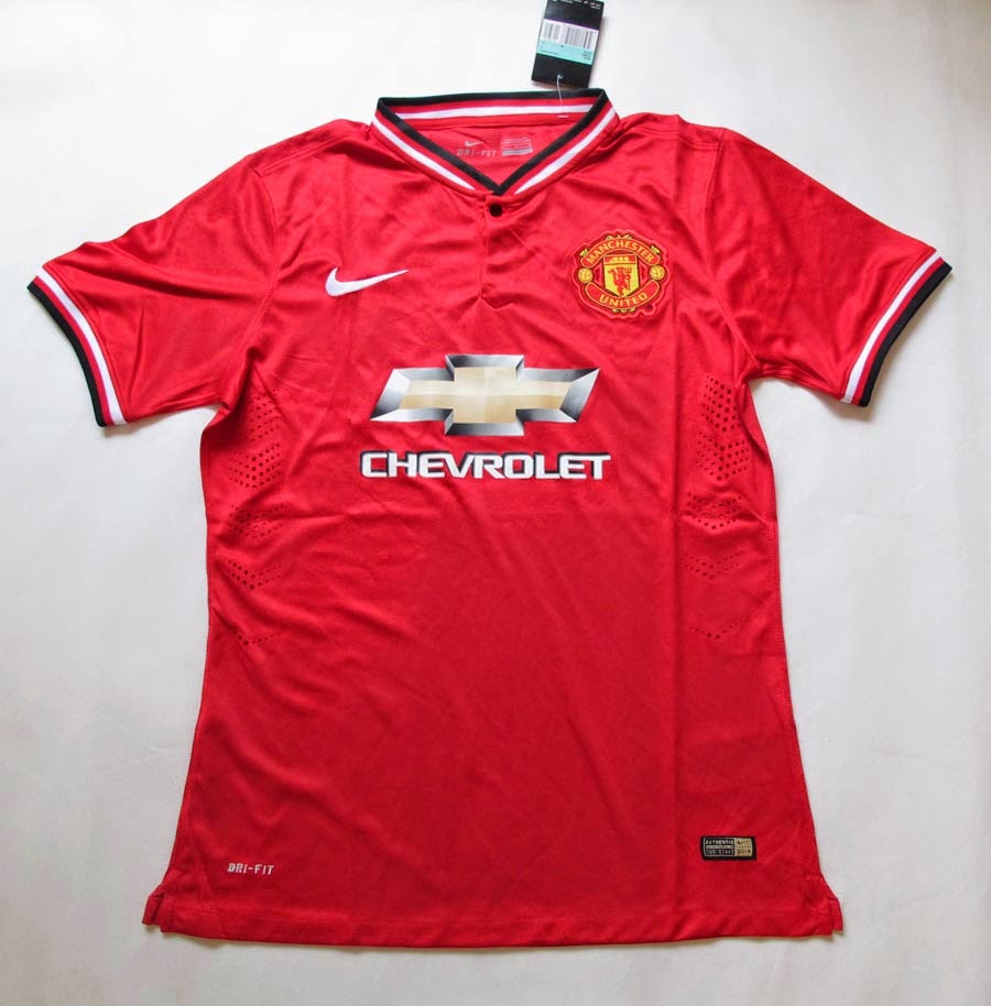Manchester United's New Chevrolet 2014-15 Kit Jersey