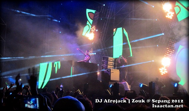 DJ AFROJACK Zouk @ Sepang International Circuit 2012 