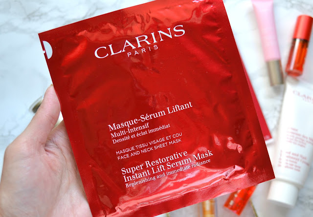 Clarins Super Restorative Instant Lift Serum Mask