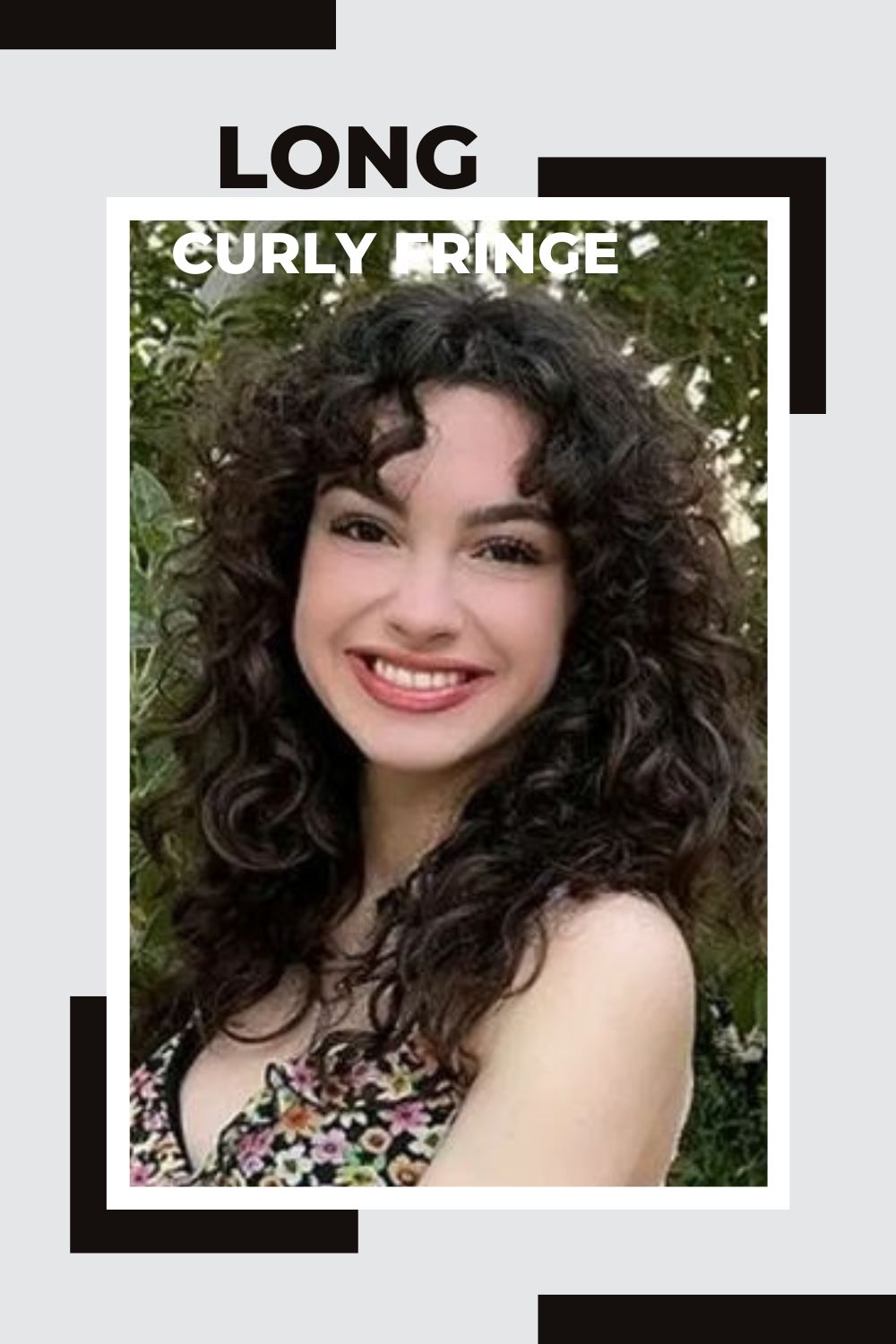 Long Curly Fringe Haircut