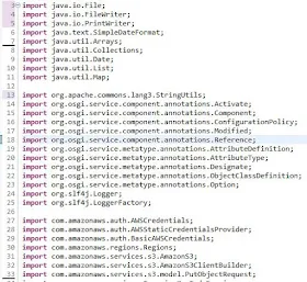 How to remove unused imports