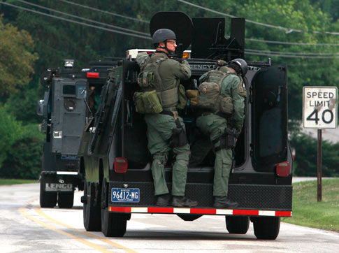 T.O.T. Private consulting services: Pennsylvania police surround ...