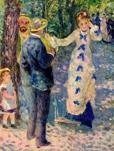 Picture of "The Swing" by Renoir, 1876