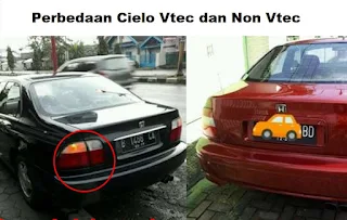 Perbedaan Cielo Vtec dan Non Vtec