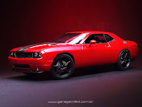 1/25 Scale '09 Dodge Challenger Plastic Model Kit