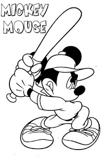 Sketsa Mewarnai Gambar Kartun Mickey Mouse 201617
