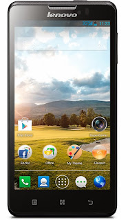 Smartphone LENOVO P780 - Black, Dijual Murah Dengan 6 Kali Cicilan