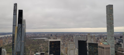 The Top of the Rock Observation Deck. New York.