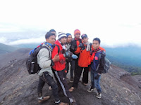 Awal 2014 di Puncak Gunung Merapi