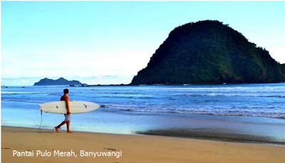 Keunikan Pantai Pulo Merah Banyuwangi