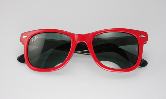 ray ban wayfarer red and black. Original Ray-Ban Wayfarer 2140