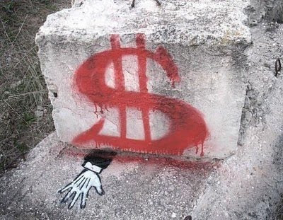 Banksy Graffiti Art Galleries Money