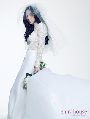 Min Hyo Rin Beautiful Bride J Style Magazine 2011