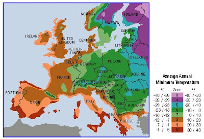 Hardiness Zone Map