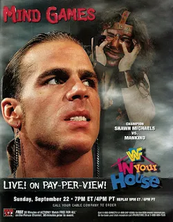 WWF / WWE IN YOUR HOUSE 10: Mind Games - Event Poster