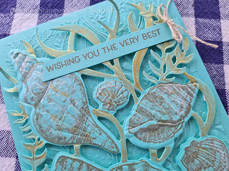 Stampin'Up! Friends Are Like Seashells by Sailing Stamper Satomi Wellard