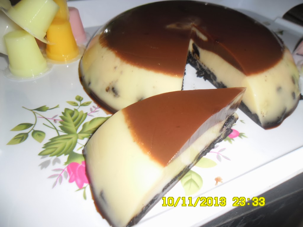 Resepi Agar-agar Milo Dan Susu - Rungon c