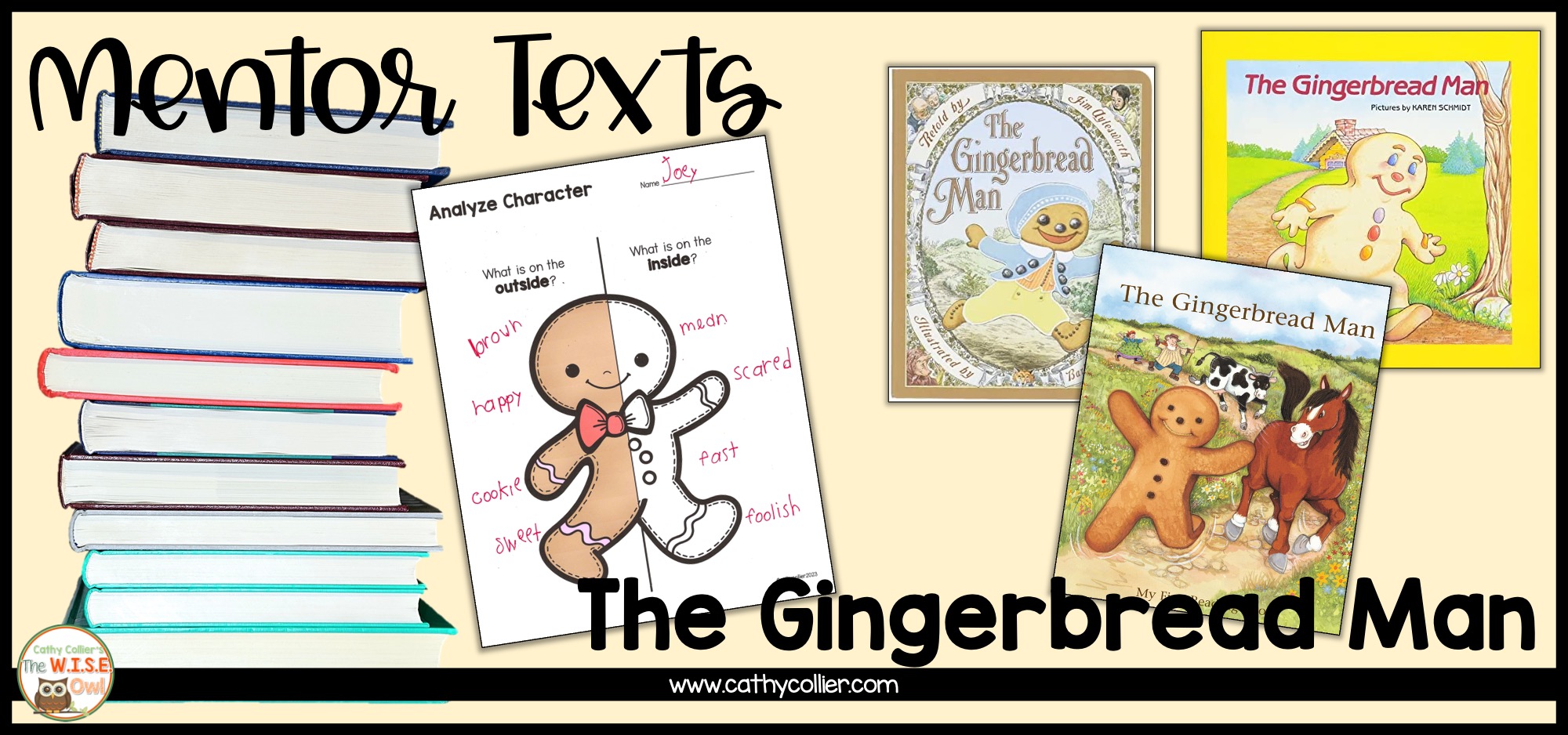 Mentor Text: The Gingerbread Man Runs Away with Reading Comprehension