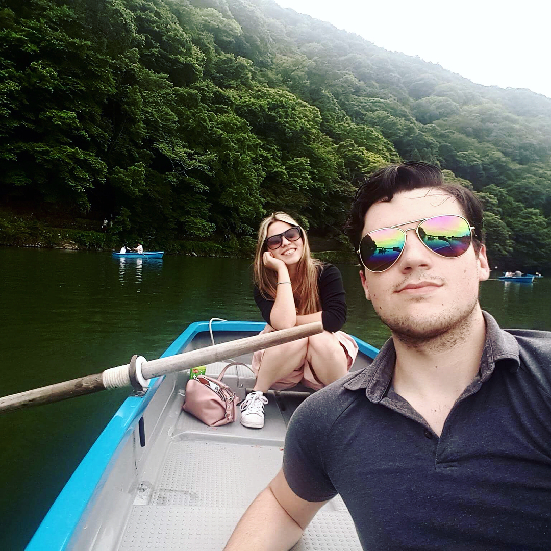 Couple in Arashiyama