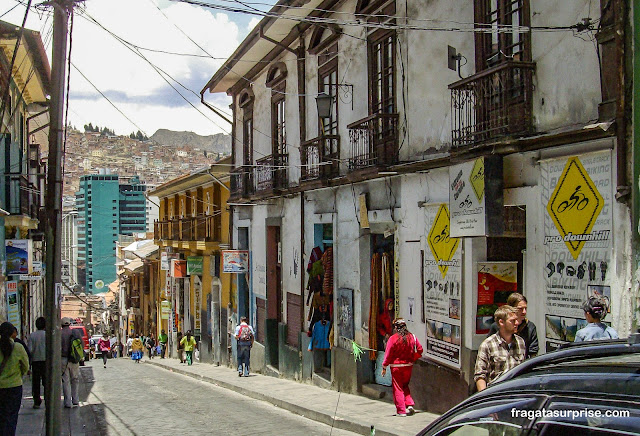 Calle Sagárnaga, La Paz, Bolívia