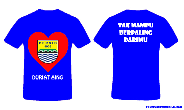 BOBOTOH BALAD CIREBON DESAIN  KAOS  BOBOTOH PERSIB 