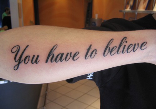 I saved the best – meaning the worst – for last: some guy tattooed the text