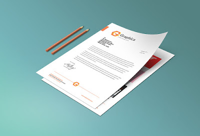 Letterhead And Paper Portfolio PSD