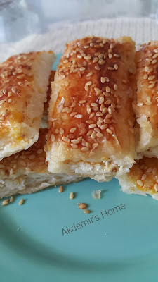 Baklava  Yufkası ile Peynirli Börek