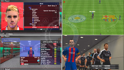 Download PES Galaxy 2017 V4 Euro CUP+Kitserver PPSSPP ISO Fix Full Update Terbaru Gratis