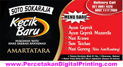 Contoh Desain SPANDUK Dari Percetakan Digital Printing Terdekat