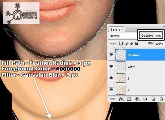teknik tracing bayangan wajah vector menggunakan photoshop - tutorial membuat vector di photoshop - membuat foto menjadi kartun dengan photoshop
